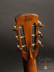 Kim Walker 000-12 guitar headstock back