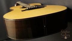 Kim Walker 000-12 guitar Brazilian rosewood end