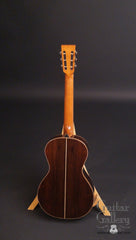 Wingert Cowboy Parlor guitar full back view