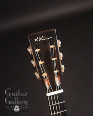 Wingert Cowboy Parlor guitar slotted headstock