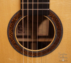 Kathy Wingert Parlor guitar rosette