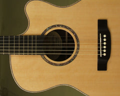 Langejans guitar with wedge