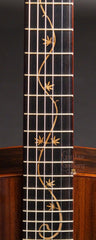 Osthoff guitar with cannibis inlaid fretboard