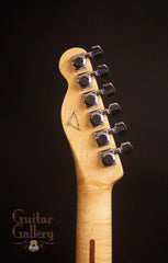 Fender Master Built Yuri Shishkov Telecaster back of headstock