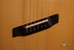 Zimnicki fan fret baritone guitar bridge