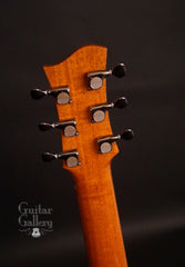 Zimnicki fan fret baritone guitar headstock back