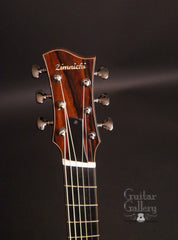 Zimnicki fan fret baritone guitar headstock