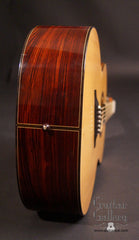 Zimnicki fan fret baritone guitar end